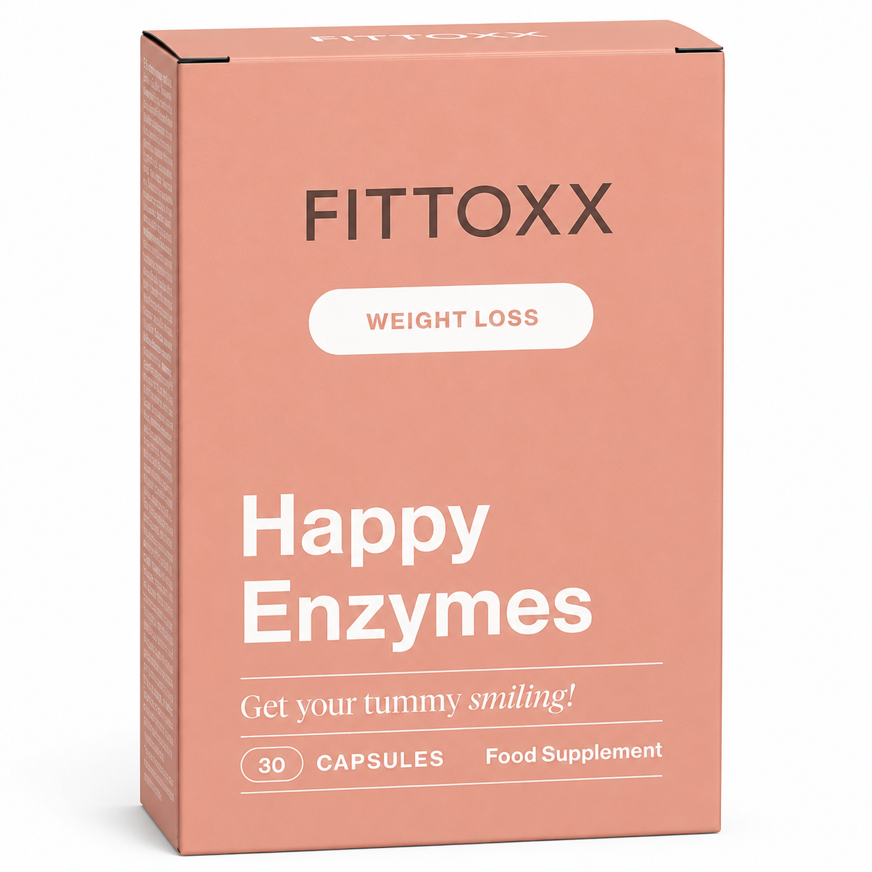 Happy Enzymes — complejo multienzimático con calcio e jengibre FITTOXX
