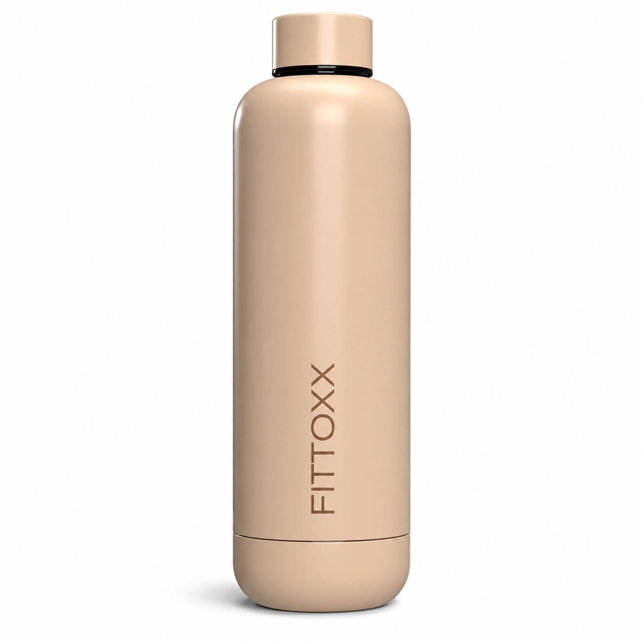 Botella Beige 500ml acero inoxidable FITTOXX